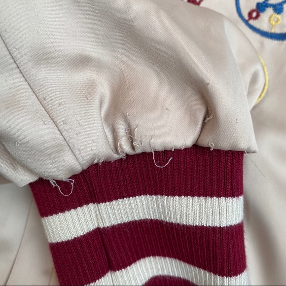 Jrs M Emroidered Bomber Jacket - Picture 8 of 9